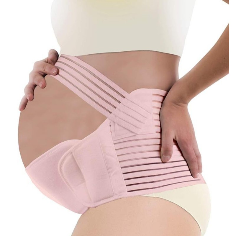 Pregnancy Support Belt Manufacturer - OEM Three Piece Set Abdominal Straps for Mid Late Pregnancy