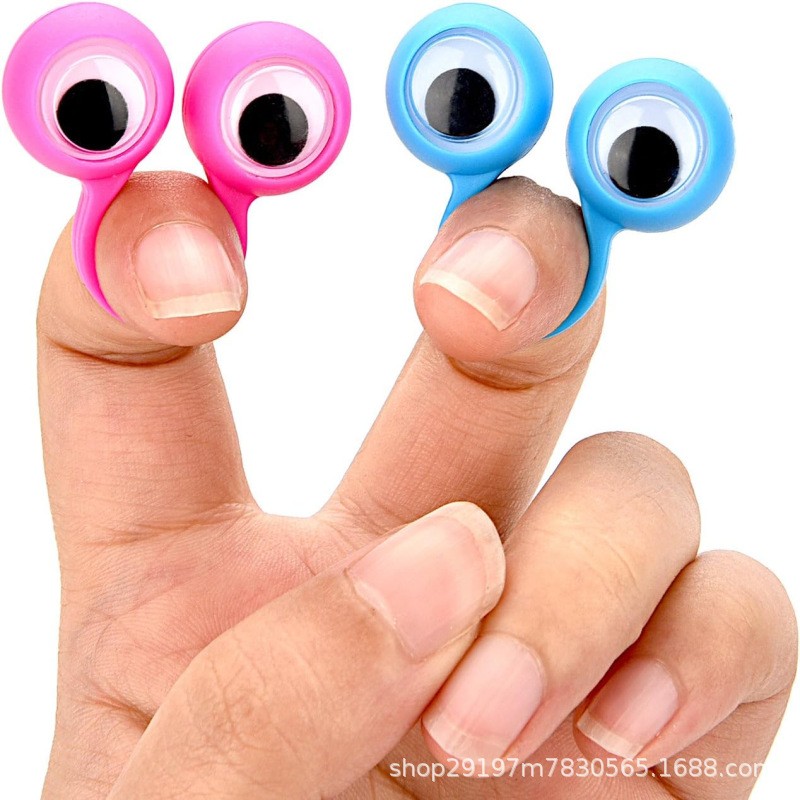 Finger Ring Toy Manufacturer - OEM Multi Color Interesting Boys Girls Gifts Novelty Funny Big Eyes