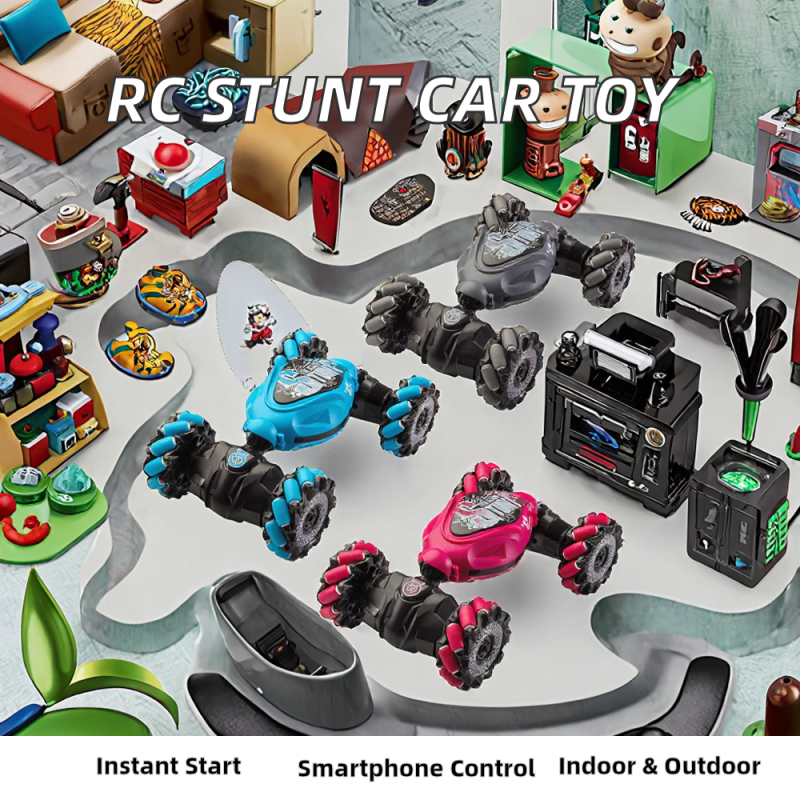 RC Stunt Car Manufacturer - OEM 2.4G Twister Hand Drift Gesture High-Speed Racing