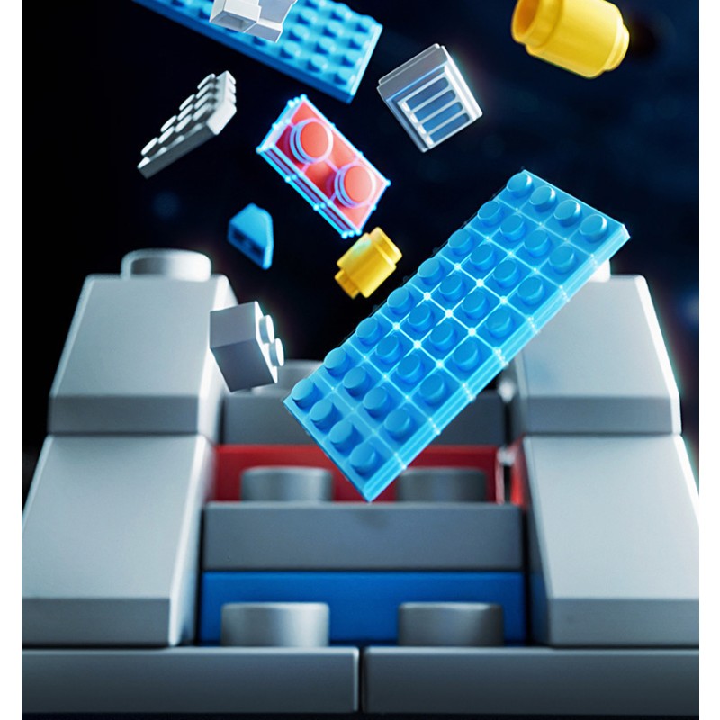 Space Shuttle Building Blocks Manufacturer - OEM Rocket Model Boys' Military Assembly Puzzle Children's Toy