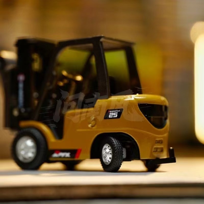 Mini Forklift Model Manufacturer - OEM 1/64 Die Casting Small Size Simulation Restoration Toy