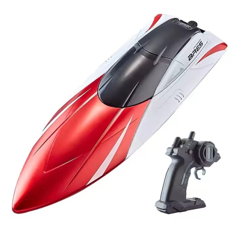 RC Speedboat Manufacturer - OEM 2.4G Water High-speed Charging Children Boy Ship Model Toy