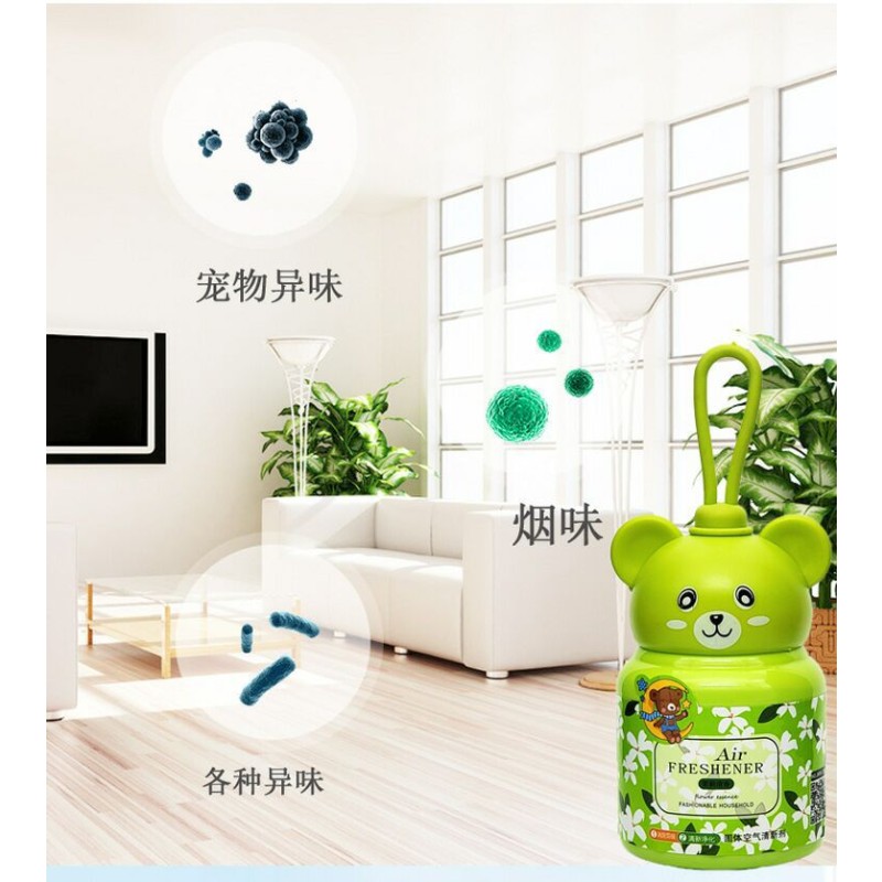 Car Air Freshener Manufacturer - OEM Little Bear Solid Hanging Deodorizing Aromatherapy Decorative Toy