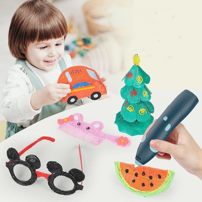 3D Printing Pen Toy Manufacturer - OEM Children Filament Low Temperature Wireless Montessori Pen Control