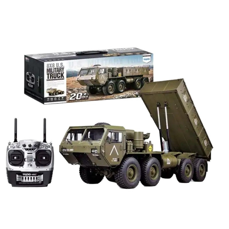 RC Military Truck Manufacturer - OEM 1/12 High-Speed 2.4G 16CH Metal Remote Control Toy
