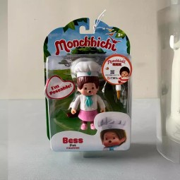 Cute Doll Ornament Manufacturer - OEM Multi Color Character Movable Trendy Figurine Model Decor