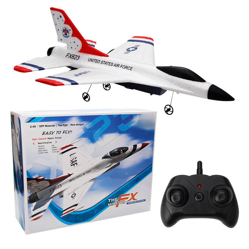 RC Airplane Model Manufacturer - OEM FX835 F35 Electric Flying Jet 2CH EPP Foam Glider with Battery