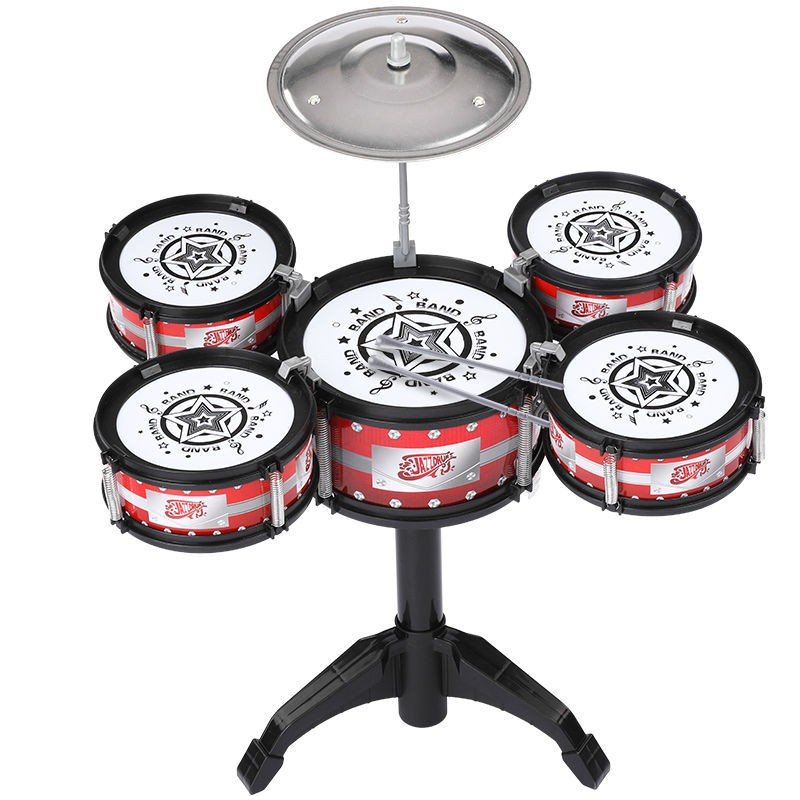Children's Drum Set Manufacturer - OEM Jazz Beginner Percussion Instruments Early Education Drumming Toys