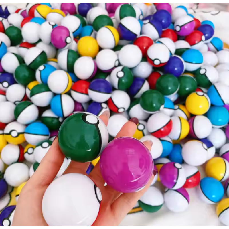 Twisting Egg Toy Manufacturer - OEM 48mm Mini Machine Cartoon Action Surprise Ball