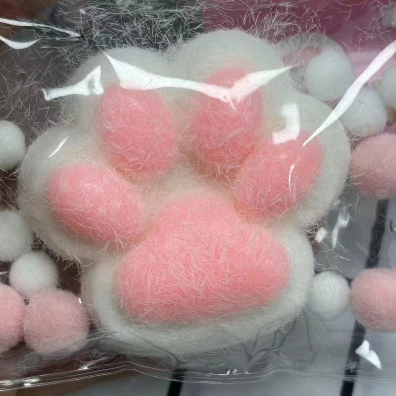 Cat Paw Stress Ball Manufacturer - OEM Extra Large Shaped Cute Colorful Slow Rebound Silicone Squeeze Toy