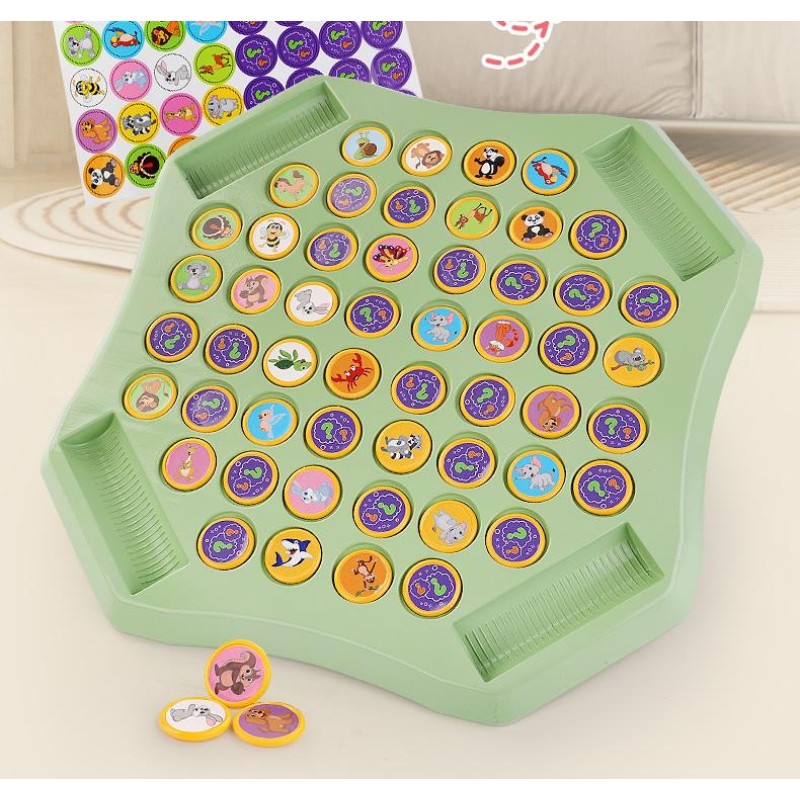 Flip Chess Game Manufacturer - OEM Children's Parent Child Interactive Battle Tabletop Focus Training Memory