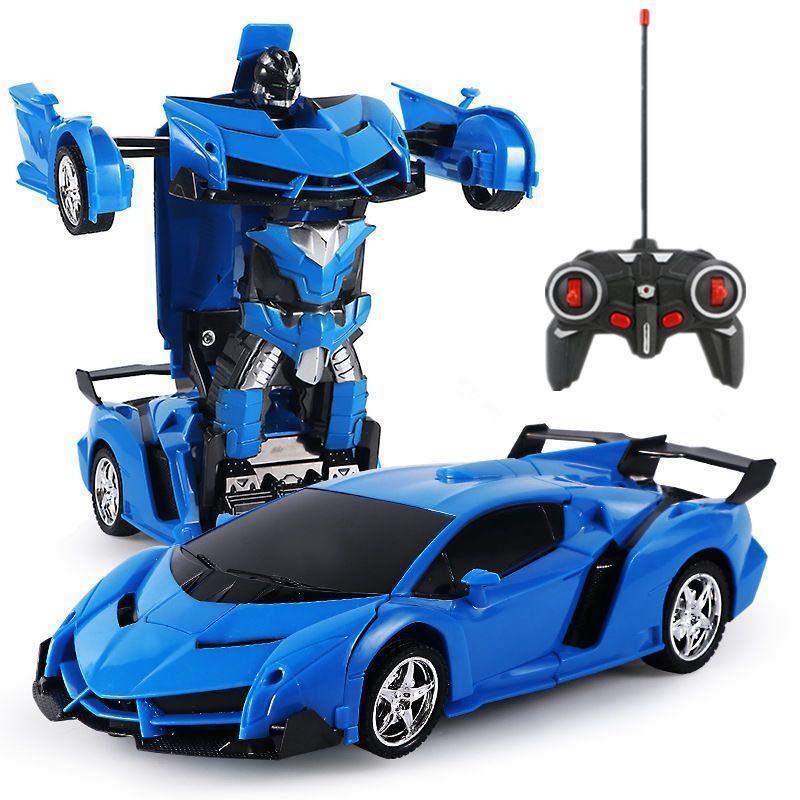 RC Transformation Robot Toy Manufacturer - OEM 1/18 2-in-1 Modified Sports Car Model Children's Gift