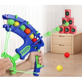 Bow Arrow Toy Manufacturer - OEM Outdoor Indoor Children's Dart Plate Sticky Ball Target Shooting Sucker