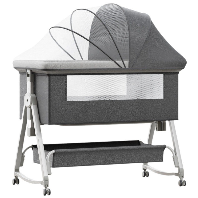 Portable Cradle Bed Manufacturer - OEM European Style Multi Functional Foldable Newborn Bouncer