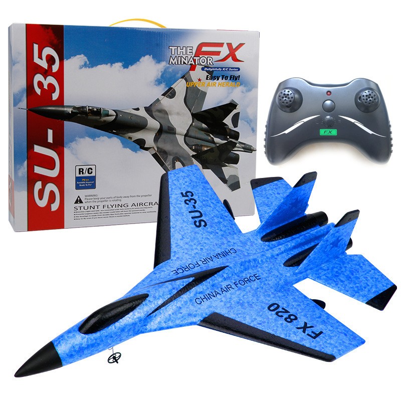 RC Airplane Model Manufacturer - OEM FX835 F35 Electric Flying Jet 2CH EPP Foam Glider with Battery