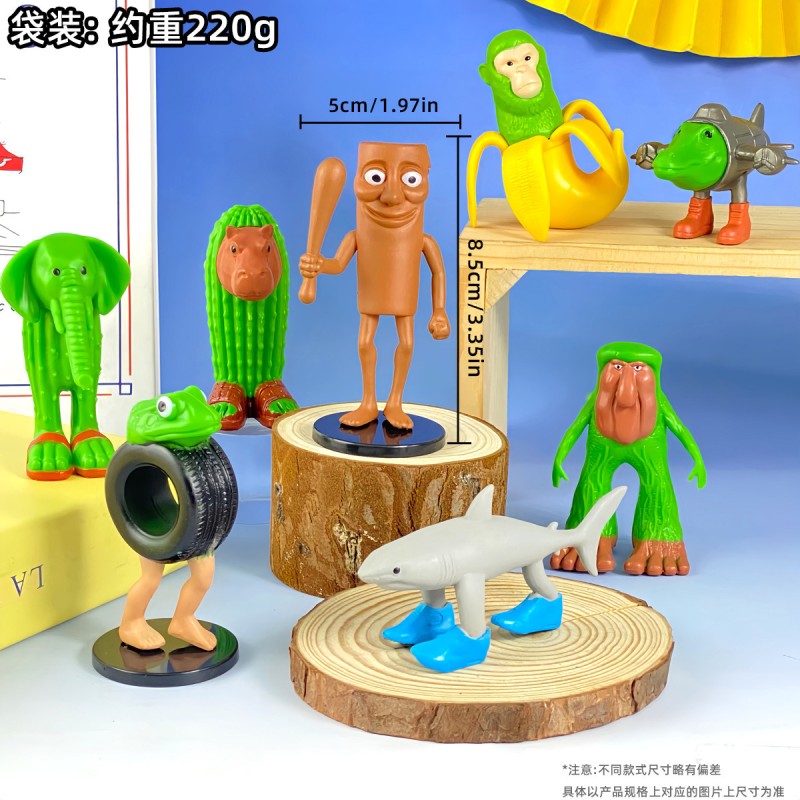 Cartoon Model Figurine Manufacturer - OEM American Classic Mountains and Seas Abstract Desktop Decoration Ornament