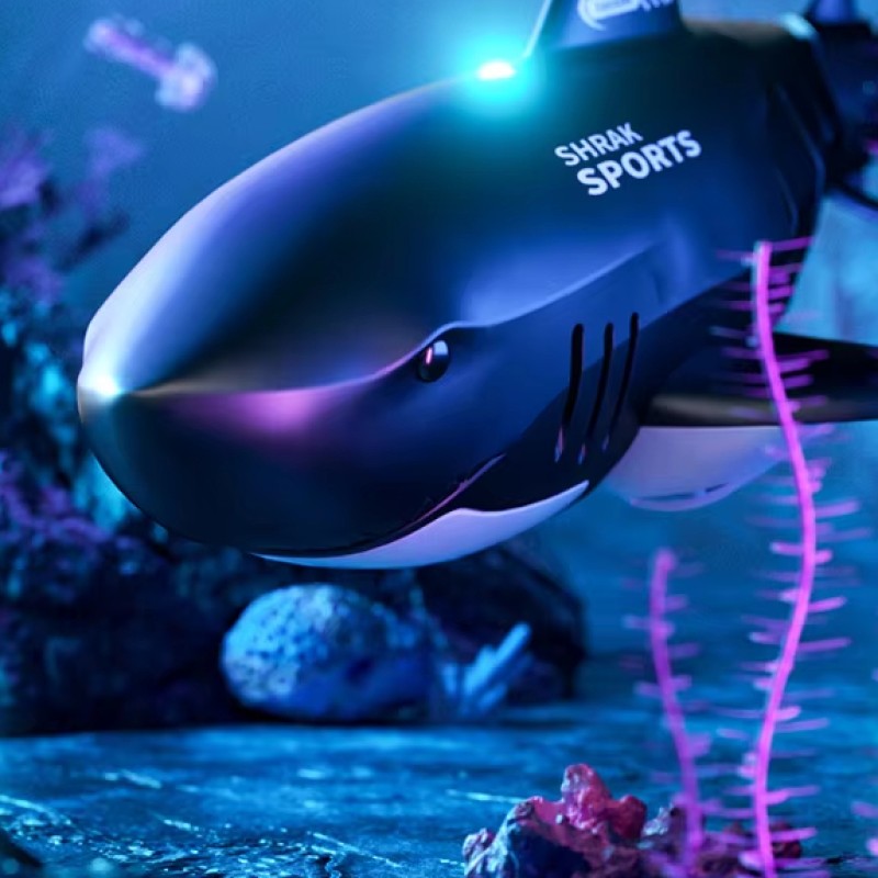 RC Shark Toy Manufacturer - OEM Cross Border Simulation Animal Underwater Charging Model Water Play Boat