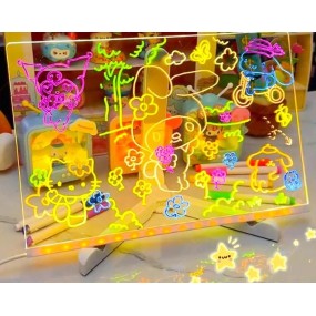 Drawing Board Manufacturer - OEM Acrylic Display DIY Manual Luminous Children's Birthday Gift