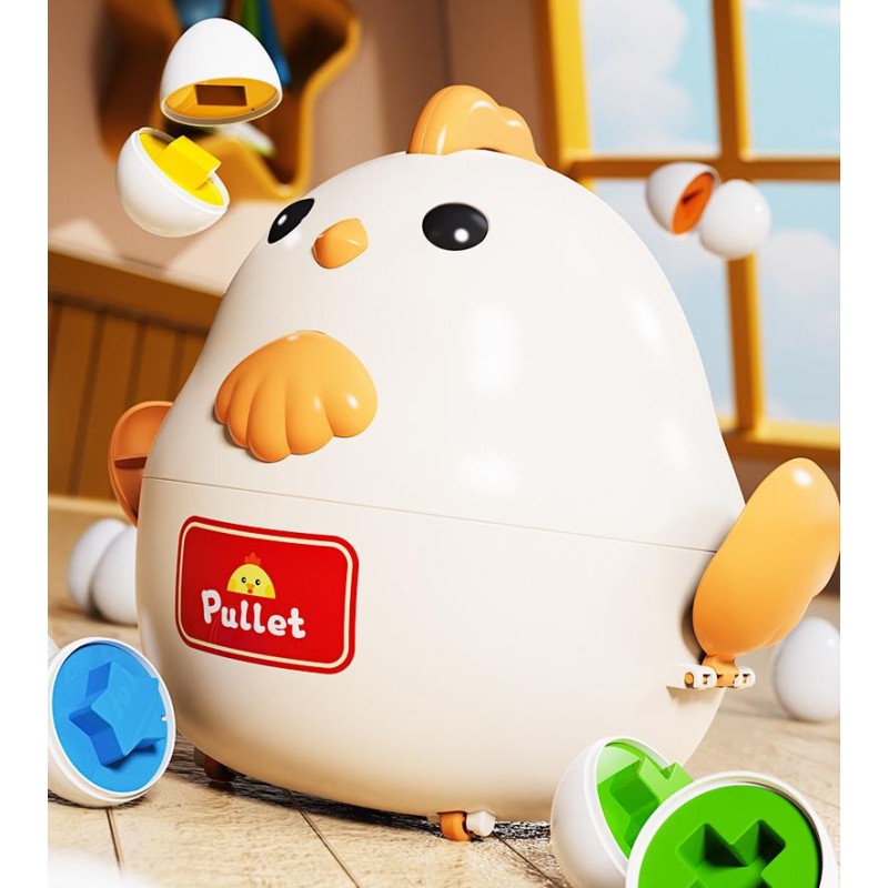 Smart Egg Toy Manufacturer - OEM Children's Early Education Puzzle Matching Shape Cognition Detachable Simulation