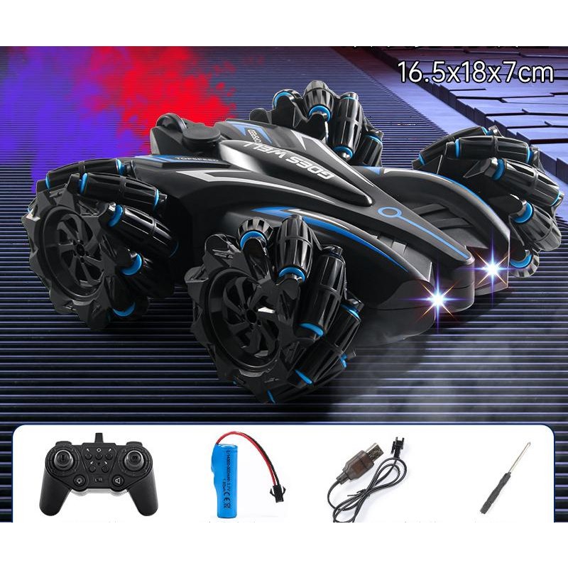 RC Stunt Car Manufacturer - OEM Flash 2.4G Double-sided Climbing with Lights 360 Flip