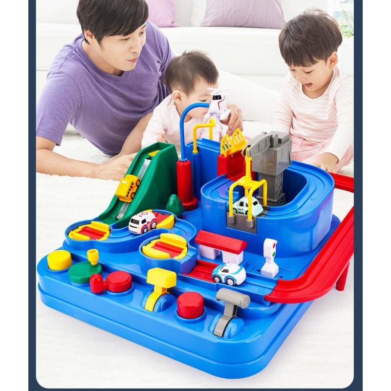 Rail Car Adventure Toy Manufacturer - OEM Children's Car Toys Clearance Puzzle Parent Child Interactive Toys