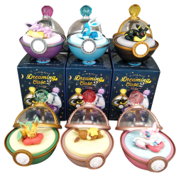 Pokemon Figure Manufacturer - OEM Eevee Ninetales Poké Ball Tin PVC Decor