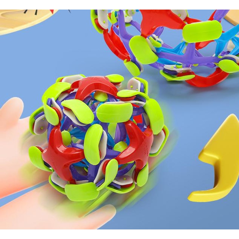Magic Stretching Ball Manufacturer - OEM Children's Kindergarten Versatile Blossoming Throwing Large Size Colorful