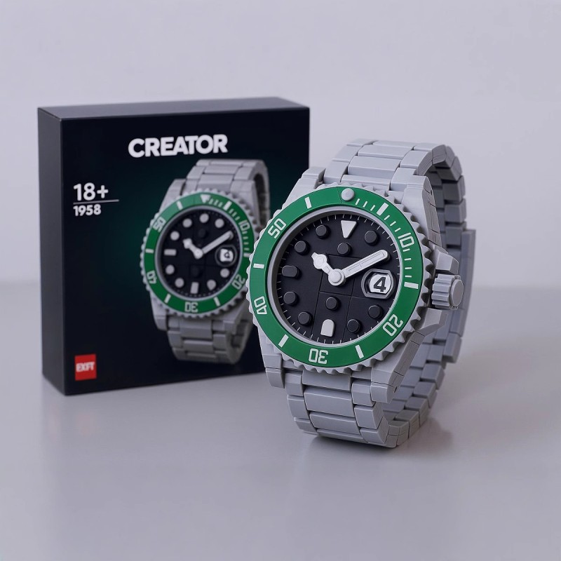 Quartz Block Watch Model Manufacturer - OEM Patek Philippe Royal Series Fashion Puzzle Children's Gift Decoration