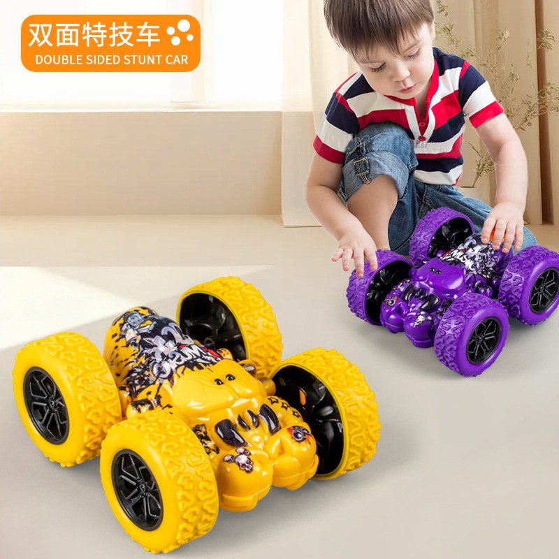 Mini Stunt Vehicle Manufacturer - OEM/ODM Wholesale 360 Degree Rotation Control Double-Sided Graffiti Flip Car