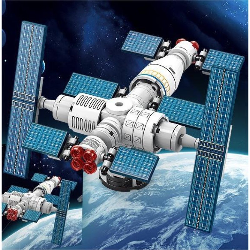 Space Shuttle Building Blocks Manufacturer - OEM Rocket Model Boys' Military Assembly Puzzle Children's Toy