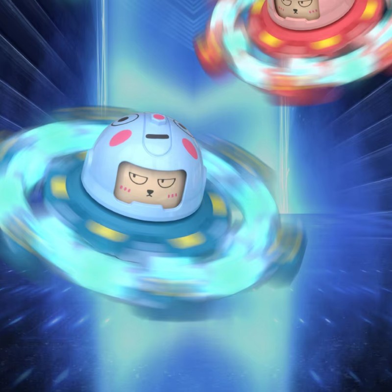 Face Changing Gyroscope Manufacturer - OEM Fingertip Mechanical Deformable Night Light Puzzle Rotation