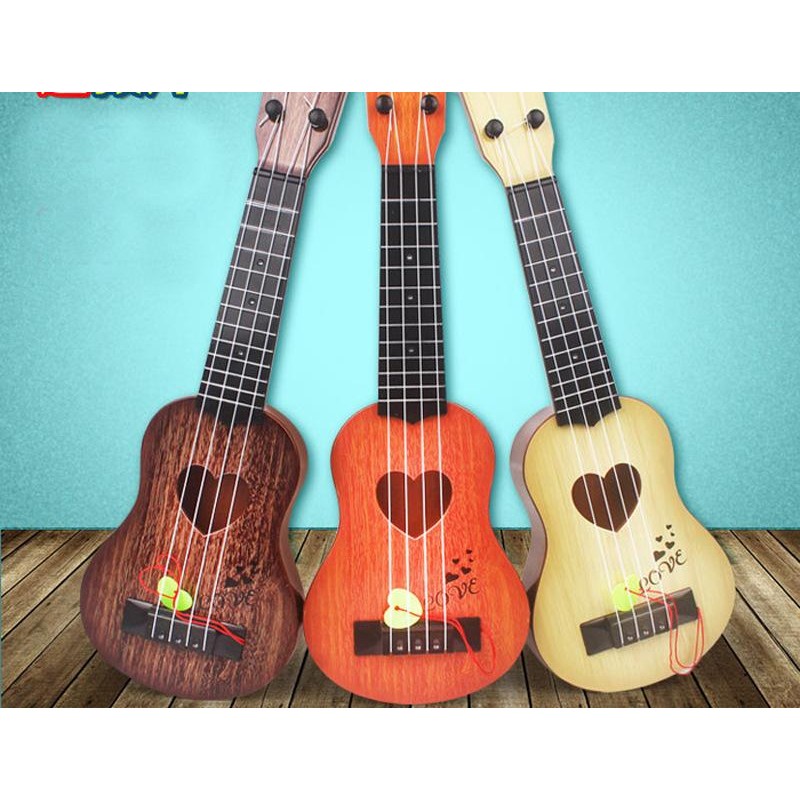 Simulation Ukulele Manufacturer - OEM Multi Colors Can Play Enlightenment Puzzle Instrument Music Toy
