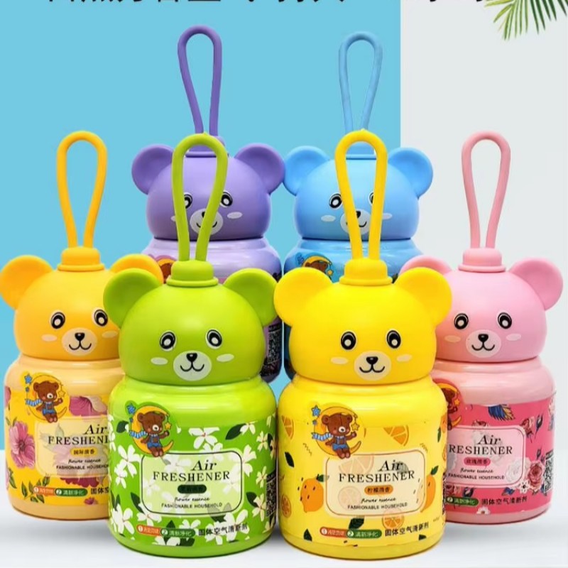Car Air Freshener Manufacturer - OEM Little Bear Solid Hanging Deodorizing Aromatherapy Decorative Toy