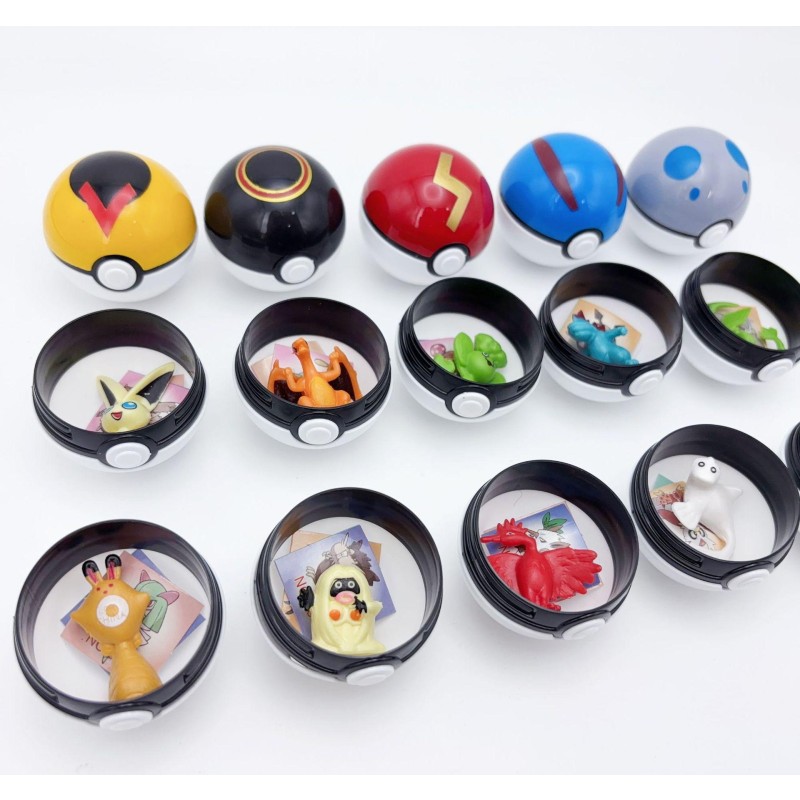 Twisting Egg Toy Manufacturer - OEM 48mm Mini Machine Cartoon Action Surprise Ball