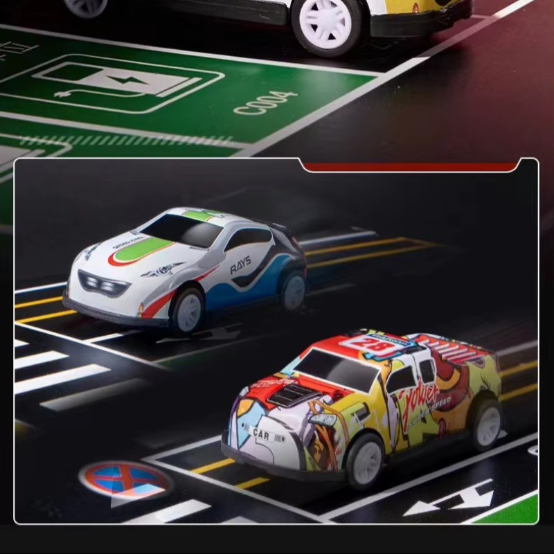 Mini Car Set Manufacturer - OEM 48 Container Children's Gift Box Plastic Small Classic Model