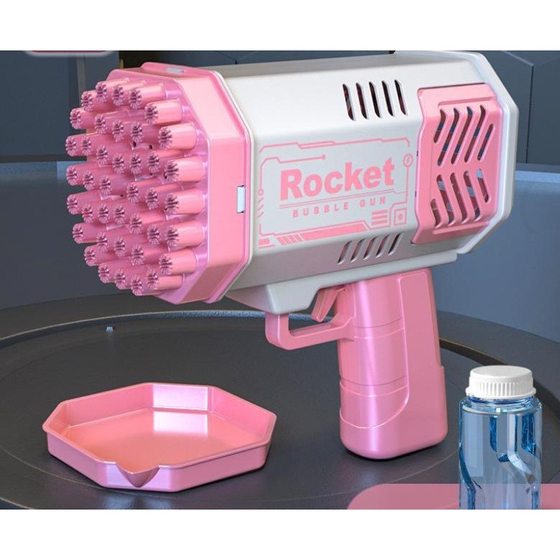 Mini Bubble Machine Manufacturer - OEM Hot Selling Light Gatling Electric Blowing Handheld Children's Toy