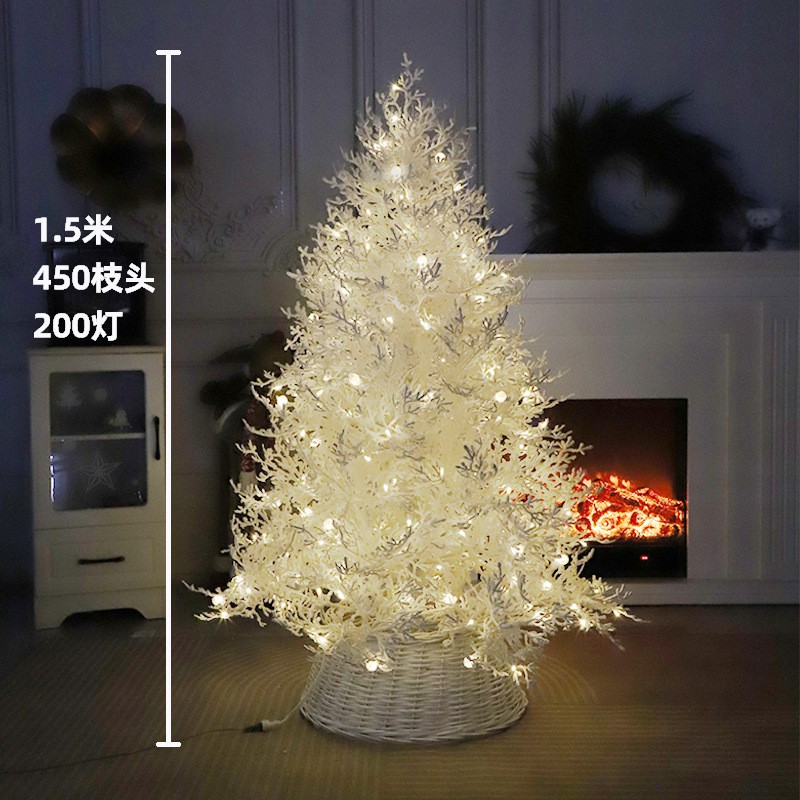 PVC Christmas Tree Manufacturer - OEM PE Mixed Snow Rattan Encrypted Simulation Holiday Decoration