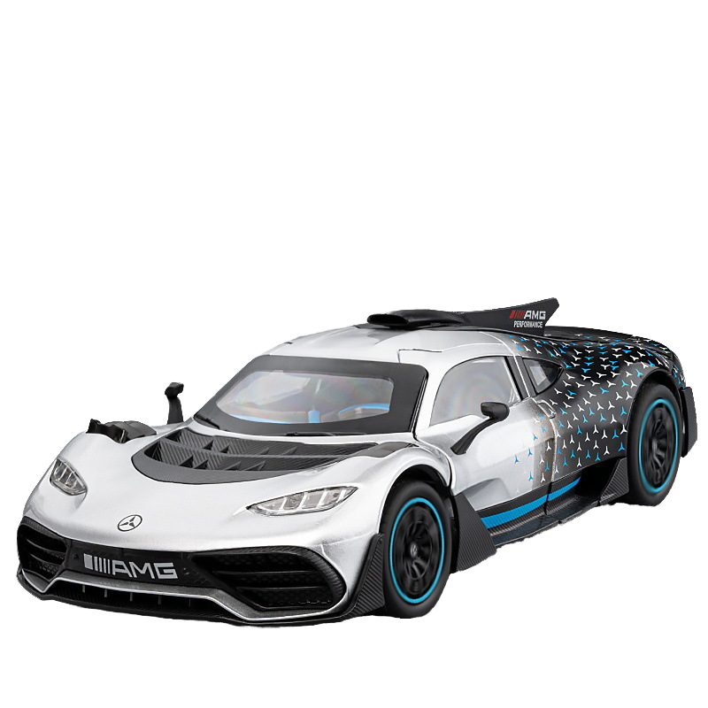 Pull Back Car Manufacturer - OEM 1:24 Mercedes-Benz AMGONE Sound Light Alloy Model