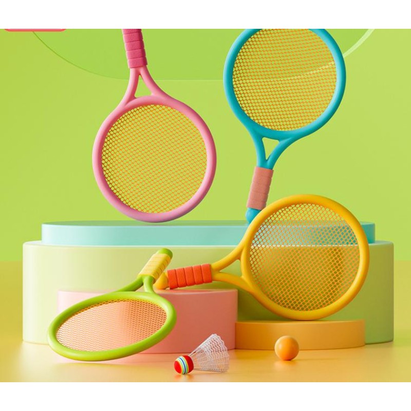 Badminton Racket Set Manufacturer - OEM Children's Sports Toys Double Tennis Parent-Child Interaction Indoor Outdoor