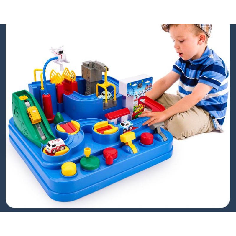 Rail Car Adventure Toy Manufacturer - OEM Children's Car Toys Clearance Puzzle Parent Child Interactive Toys