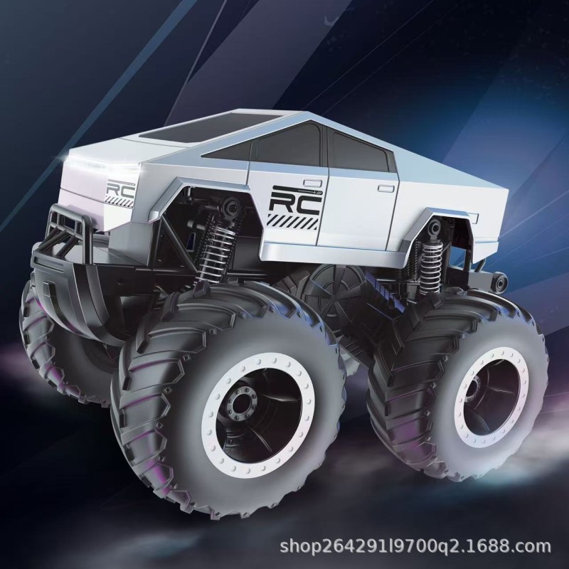 Aquatic RC Car Manufacturer - OEM Cyber High Speed Shock Absorption Four-wheel Drive Off-road Climbing Handle