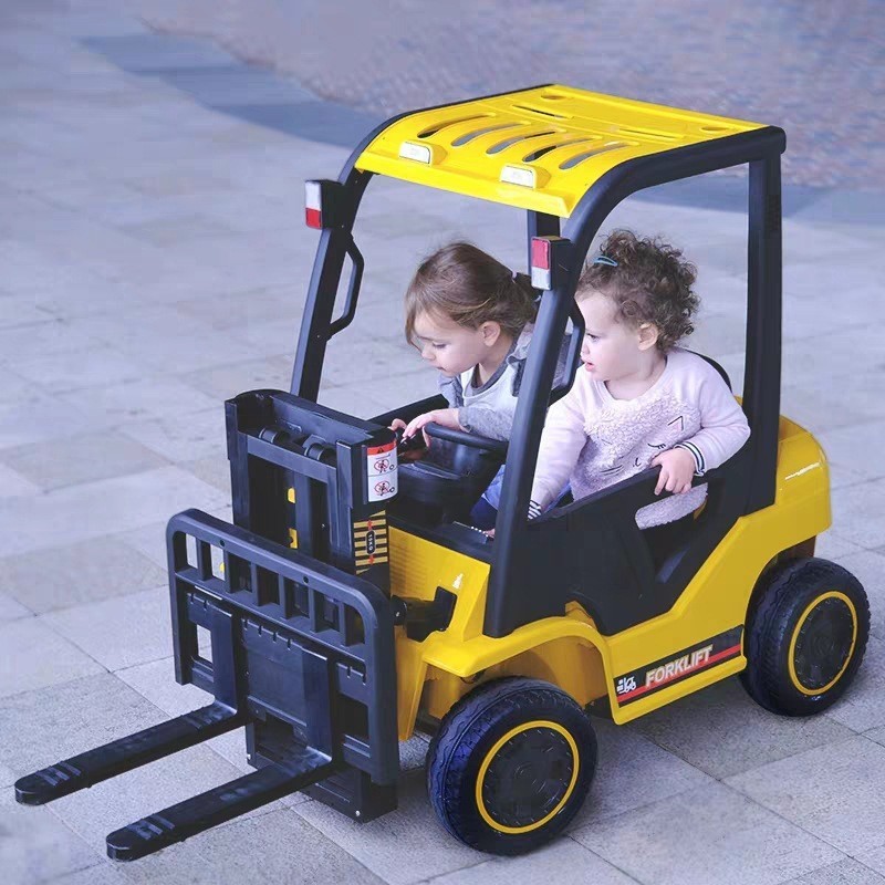 Electric Forklift Toy Manufacturer - OEM Rechargeable Can Sit Large Four-wheel Remote Control Car for Kids