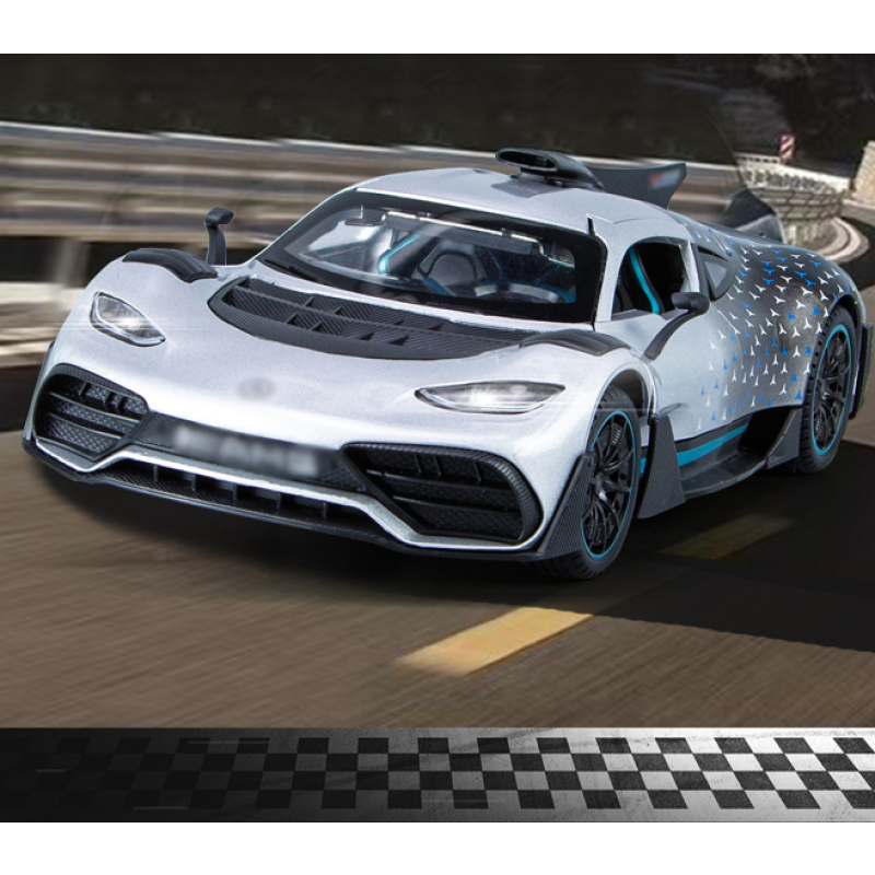 Pull Back Car Manufacturer - OEM 1:24 Mercedes-Benz AMGONE Sound Light Alloy Model