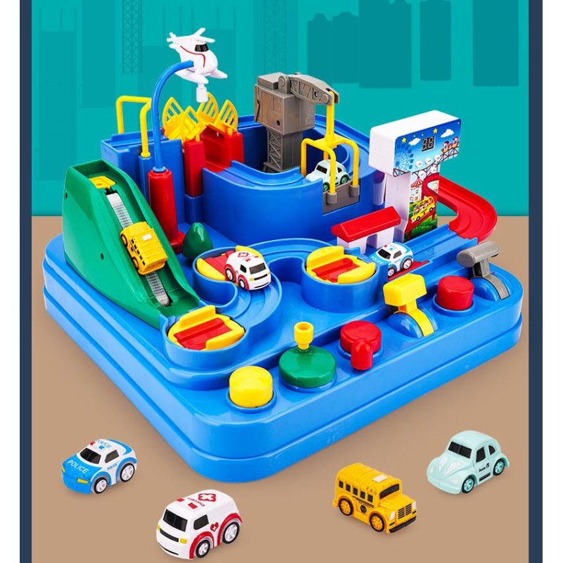 Rail Car Adventure Toy Manufacturer - OEM Children's Car Toys Clearance Puzzle Parent Child Interactive Toys