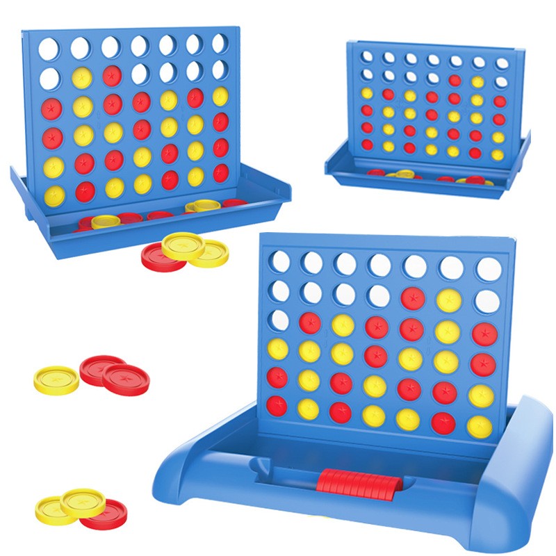 Connect Four Game Manufacturer - OEM Four in a Row Large Size Strategy Board Game for Family Kids