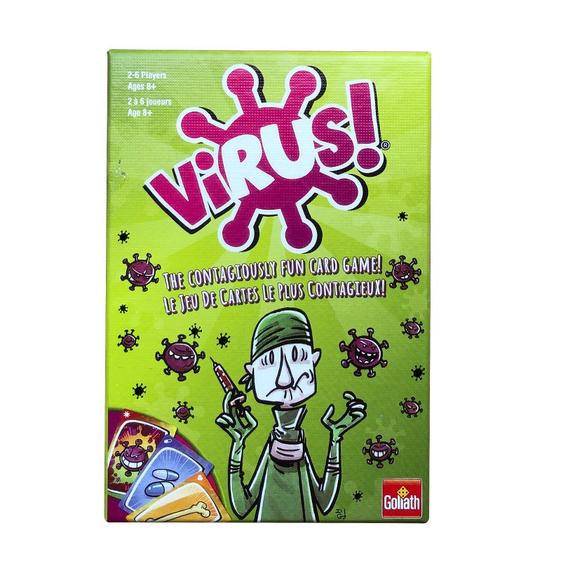 Poker Game Cards Manufacturer - OEM Classic Virus Infection Parent Child Interactive Family Party Play