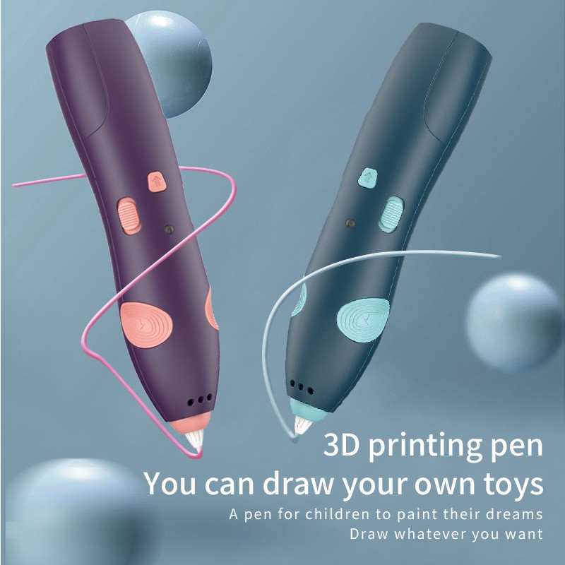 3D Printing Pen Toy Manufacturer - OEM Children Filament Low Temperature Wireless Montessori Pen Control