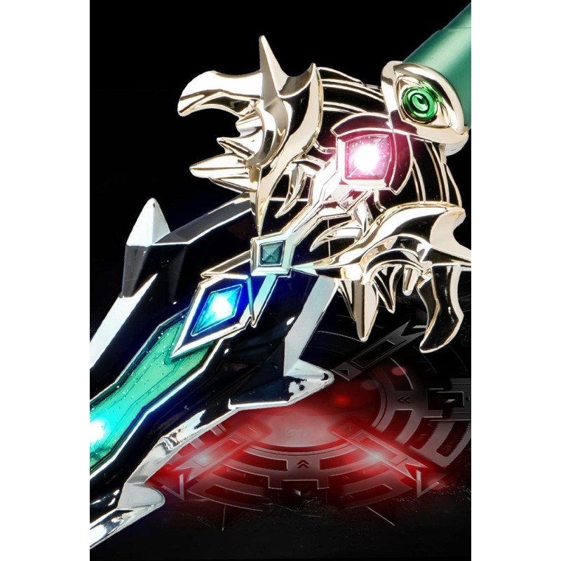 Induction Lightsaber Manufacturer - OEM Boy Sword Warrior Spear God Halberd Night Market Shining Toy