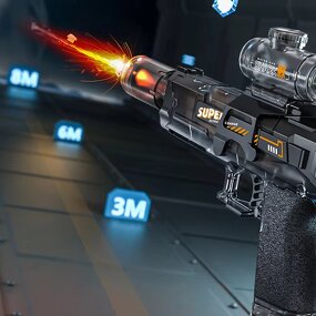 Electric Water Gun Manufacturer - OEM Firelight Ice Mouse Built in Light Continuous Fire Linkage