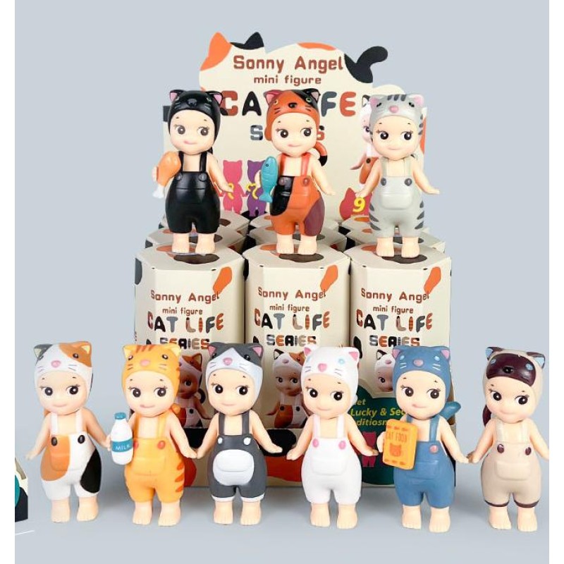 Blind Box Car Decoration Manufacturer - OEM Party Angel Fruit Sticky Mobile Phone Decoration Cupid